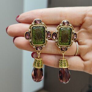 Vintage/Retro Earrings Geometric shapes